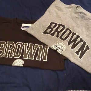 Brown University shirts